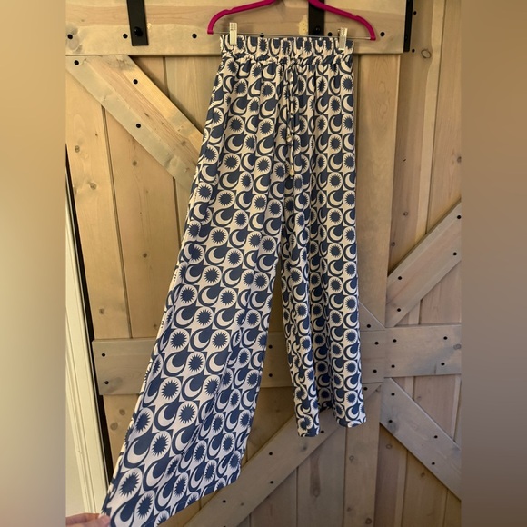 NWT How Do You Wear That Patterned Wide Leg Pant - Picture 7 of 11